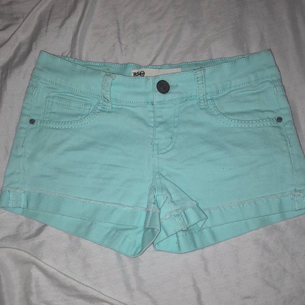 Baby blue shorts!